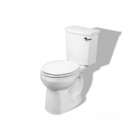 American Standard 288DA114.020 H2Optimum Two-Piece Toilet Less Seat, Normal Height, White