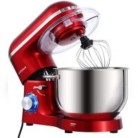 Aucma Stand Mixer,6.5-QT 660W 6-Speed Tilt-Head