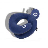 BCOZZY Neck Pillow for Travel Provides Double Support to The Head, Neck,