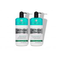 Biotin Shampoo and Conditioner Set for Volume - Sulfate and Paraben Free Thickening Hair Treatment for Women and Men for Dry