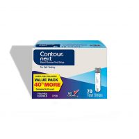 CONTOUR NEXT Blood Glucose Test Strips, 70 Count