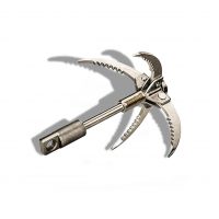 Grappling Hook Folding Claw Multifunctional Stainless Steel Hook for Outdoor Survival