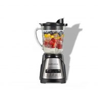 Hamilton Beach Power Elite Wave Action Blender-for Shakes and Smoothies, Puree, Crush Ice, 40 Oz Glass Jar, 12 Functions, Stainless Steel Ice Sabre-Blades, Black (58148A)