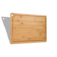 Hiware Extra Large Bamboo Cutting Board for Kitchen, Heavy Duty Wood Cutting Boards with Juice Groove