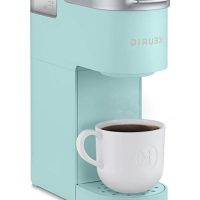 Keurig K-Mini Coffee Maker, Single Serve K-Cup Pod Coffee Brewer, 6 to 12 oz. Brew Sizes, Oasis