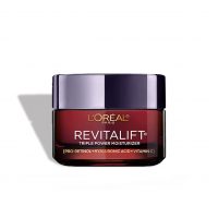 L’Oreal Paris Skincare Revitalift Triple Power Anti-Aging Face Moisturizer with Pro Retinol, Hyaluronic Acid & Vitamin C to reduce wrinkles, firm and