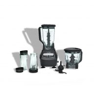 Ninja BL770 Mega Kitchen System, 1500W, 4 Functions for Smoothies, Processing, Dough, Drinks & More