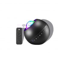 One Fire Galaxy Projector for Bedroom, White Noise Galaxy Light, Remote Timer Star Projector