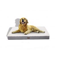 Orthopedic Dog Bed for Large Dogs with Plush Egg Foam Support, Waterproof