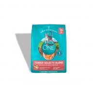 Purina ONE Natural Dry Cat Food, Tender Selects Blend With Real Salmon - 16 lb. Bag