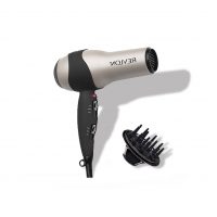 Revlon Turbo Hair Dryer 1875 Watts of Maximum Shine, Fast Dry (Silver)