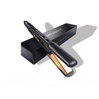 VANESSA PRO Flat Iron Hair Straightener, 100% Pure Titanium Flat Iron for One Pass to Achieve a Sleek Look, Curls Beautifully & Straightens Well